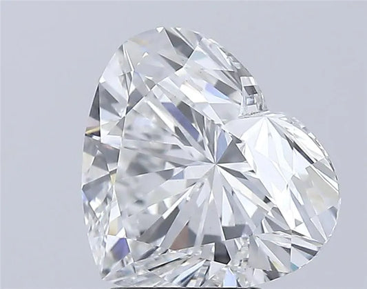 Lab-Grown Heart Diamond - 3.54 Carats, E Color, VS1 Clarity - Sustainable Luxury and Dazzling Brilliance-IGI·Certified