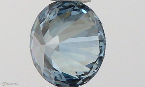 Lab-Grown ROUND Diamond - 0.32 Carat, Fancy Intense Blue Color, VVS1 Clarity | Sustainable Luxury, Dazzling Brilliance | IGI | Certified LG581330940