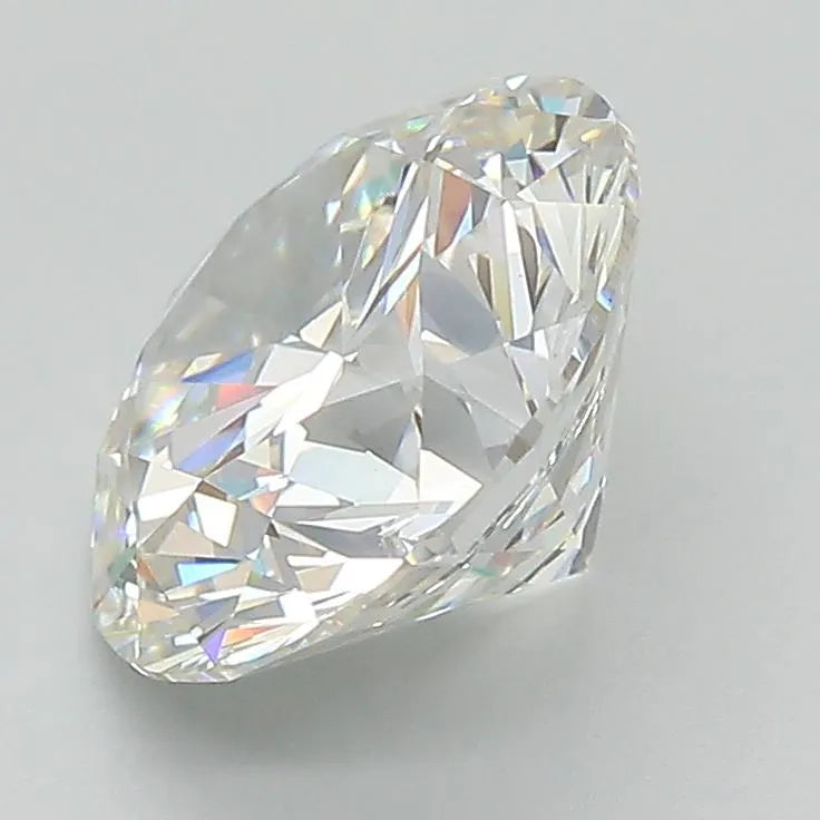 Lab-Grown Round Diamond - 3.09 Carats, F Color, VVS2 Clarity - Sustainable Luxury and Dazzling Brilliance-IGI·Certified