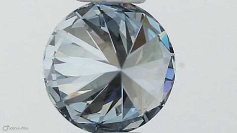 Lab-Grown ROUND Diamond - 0.4 Carat, Fancy Blue Color, VS2 Clarity | Sustainable Luxury, Dazzling Brilliance | IGI | Certified LG564379321