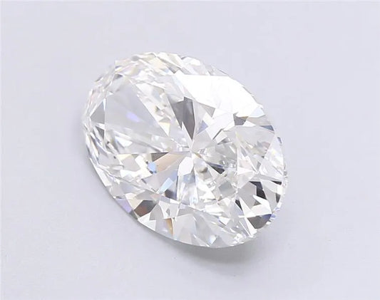 Lab-Grown Elongated Oval Diamond - 4.02 Carats, F Color, VVS2 Clarity - Sustainable Luxury and Dazzling Brilliance-IGI·Certified