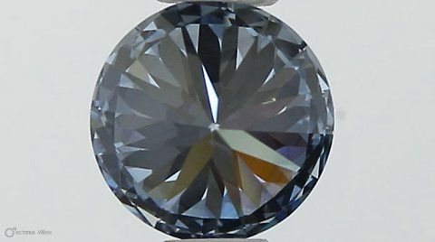 Lab-Grown ROUND Diamond - 0.4 Carat, Fancy Vivid Blue Color, VS1 Clarity | Sustainable Luxury, Dazzling Brilliance | IGI | Certified LG564379227