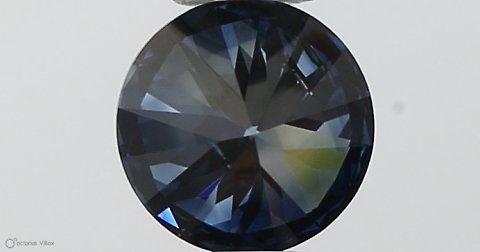 Lab-Grown ROUND Diamond - 0.35 Carat, Fancy Vivid Blue Color, SI2 Clarity | Sustainable Luxury, Dazzling Brilliance | IGI | Certified LG538290323