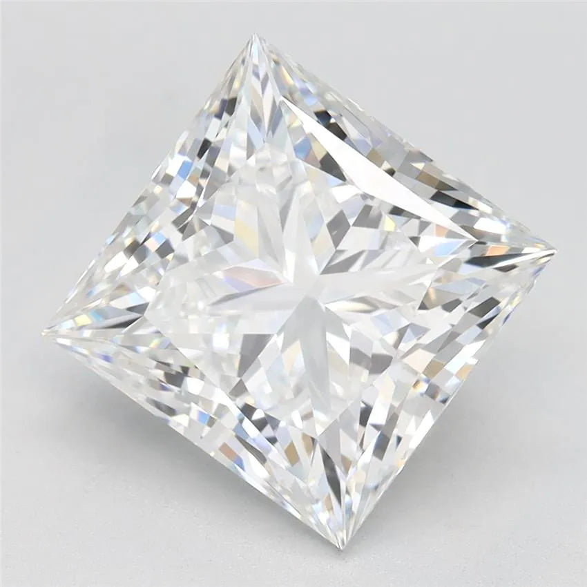 Lab-Grown Princess Diamond - 4.05 Carats, E Color, VVS1 Clarity - Sustainable Luxury and Dazzling Brilliance-GIA·Certified