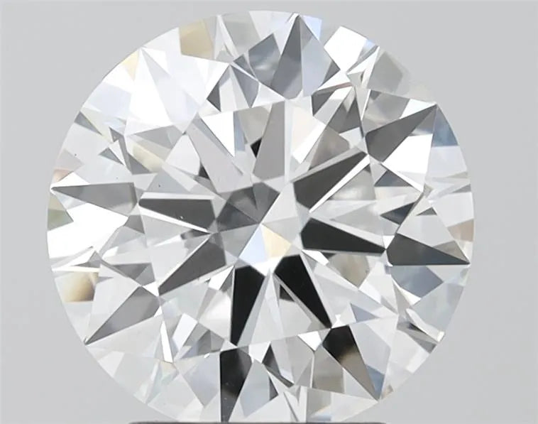 Lab-Grown Round Diamond - 3.08 Carats, F Color, VS1 Clarity - Sustainable Luxury and Dazzling Brilliance-IGI·Certified