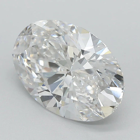 Lab-Grown Oval Diamond - 6.1 Carats, E Color, VS1 Clarity - Sustainable Luxury and Dazzling Brilliance-IGI·Certified