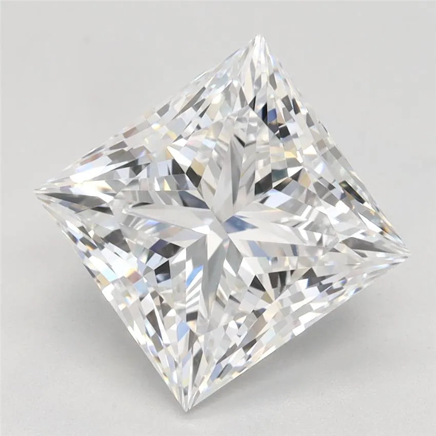 Lab-Grown Princess Diamond - 3.45 Carats, D Color, VVS1 Clarity - Sustainable Luxury and Dazzling Brilliance-GIA·Certified