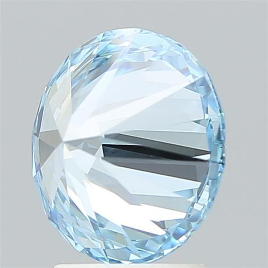 Lab-Grown ROUND Diamond - 3.21 Carat, Fancy Intense Blue Color, VS1 Clarity | Sustainable Luxury, Dazzling Brilliance | IGI | Certified LG576345081