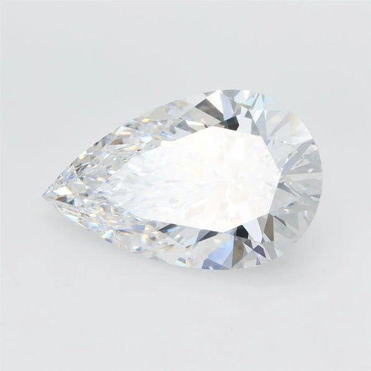 Lab-Grown Pear Diamond - 4.03 Carats, E Color, VVS2 Clarity - Sustainable Luxury and Dazzling Brilliance-IGI·Certified