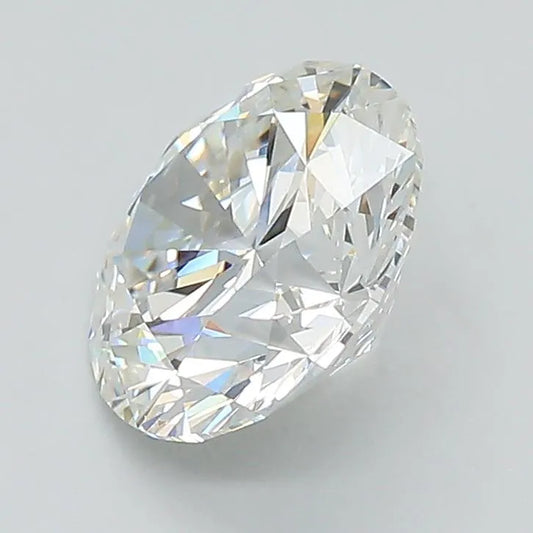 Lab-Grown Round Diamond - 3.07 Carats, F Color, VVS2 Clarity - Sustainable Luxury and Dazzling Brilliance-IGI·Certified