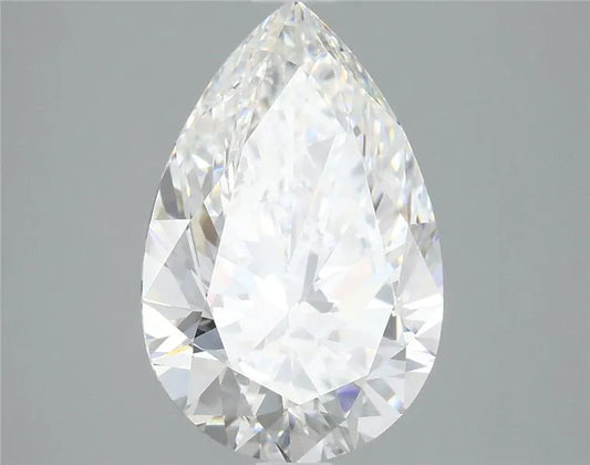 Lab-Grown Pear Diamond - 3.09 Carats, E Color, VVS2 Clarity - Sustainable Luxury and Dazzling Brilliance-IGI·Certified