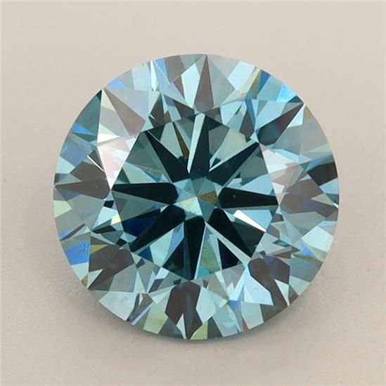 Lab-Grown ROUND Diamond - 2.23 Carat, Fancy Vivid Blue Color, SI1 Clarity | Sustainable Luxury, Dazzling Brilliance | IGI | Certified LG576356630