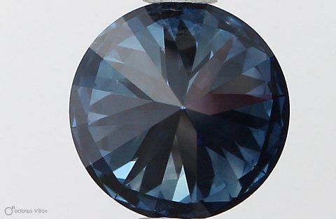 Lab-Grown ROUND Diamond - 1.03 Carat, Fancy Vivid Blue Color, VS2 Clarity | Sustainable Luxury, Dazzling Brilliance | IGI | Certified LG564379405