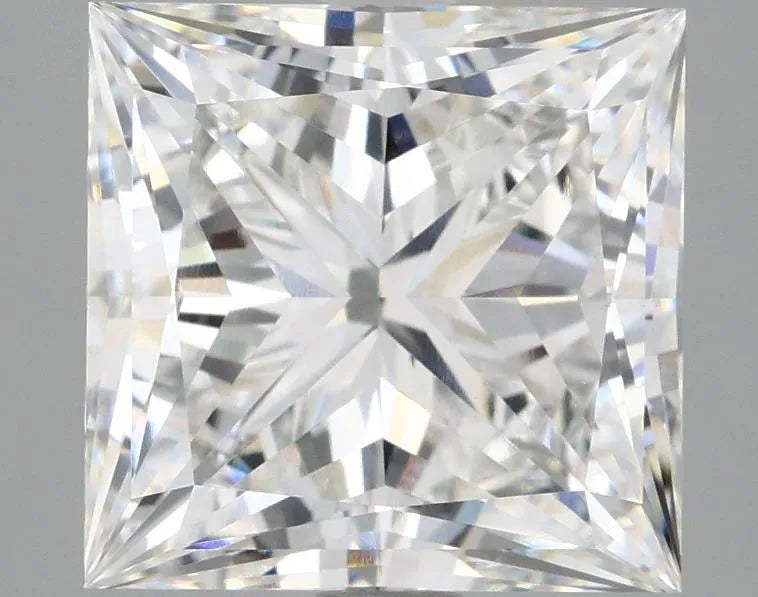 Lab-Grown Princess Diamond - 4.04 Carats, E Color, VVS2 Clarity - Sustainable Luxury and Dazzling Brilliance-IGI·Certified