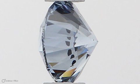 Lab-Grown ROUND Diamond - 0.35 Carat, Fancy Intense Blue Color, SI1 Clarity | Sustainable Luxury, Dazzling Brilliance | IGI | Certified LG553257578