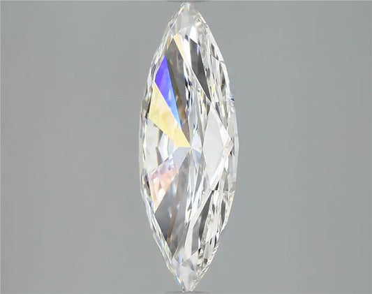 Lab-Grown Marquise Diamond - 2.51 Carats, F Color, VVS2 Clarity - Sustainable Luxury and Dazzling Brilliance-IGI·Certified