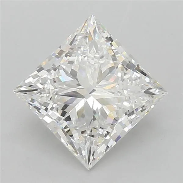 Lab-Grown Princess Diamond - 4.04 Carats, D Color, VVS2 Clarity - Sustainable Luxury and Dazzling Brilliance-IGI·Certified