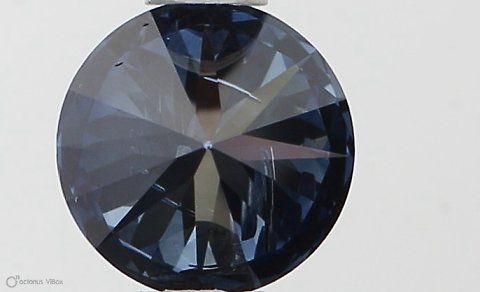 Lab-Grown ROUND Diamond - 0.52 Carat, Fancy Vivid Blue Color, SI2 Clarity | Sustainable Luxury, Dazzling Brilliance | IGI | Certified LG516249577