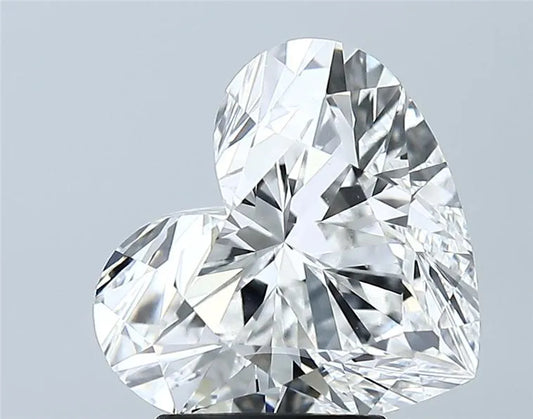 Lab-Grown Heart Diamond - 3.53 Carats, E Color, VVS1 Clarity - Sustainable Luxury and Dazzling Brilliance-GIA·Certified