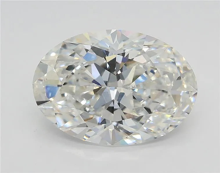 Lab-Grown Oval Diamond - 3.51 Carats, E Color, VVS2 Clarity - Sustainable Luxury and Dazzling Brilliance-IGI·Certified