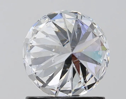 Lab-Grown Round Diamond - 1.08 Carats, E Color, VVS2 Clarity - Sustainable Luxury and Dazzling Brilliance-IGI·Certified