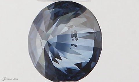 Lab-Grown ROUND Diamond - 0.36 Carat, Fancy Vivid Blue Color, SI1 Clarity | Sustainable Luxury, Dazzling Brilliance | IGI | Certified LG546230089