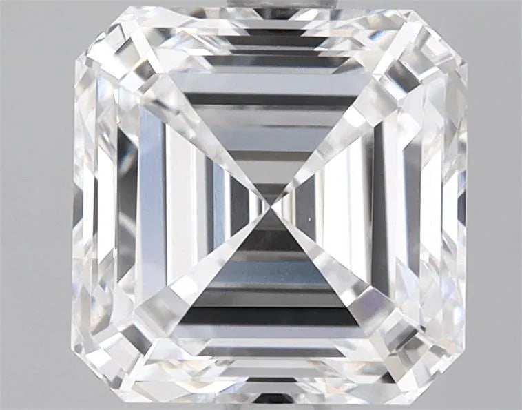 Lab-Grown Asscher Diamond - 2.56 Carats, E Color, VVS2 Clarity - Sustainable Luxury and Dazzling Brilliance-IGI·Certified