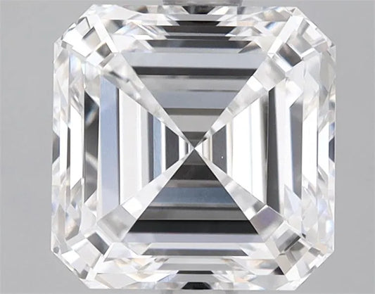 Lab-Grown Asscher Diamond - 2.56 Carats, E Color, VVS2 Clarity - Sustainable Luxury and Dazzling Brilliance-IGI·Certified