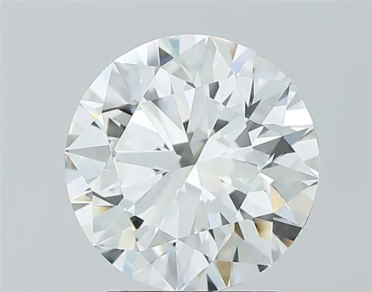 Lab-Grown Round Diamond - 2.51 Carats, F Color, VVS2 Clarity - Sustainable Luxury and Dazzling Brilliance-IGI·Certified