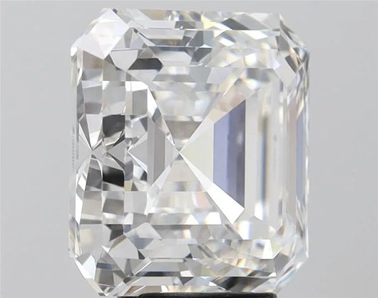 Lab-Grown Asscher Diamond - 7.13 Carats, E Color, VVS2 Clarity - Sustainable Luxury and Dazzling Brilliance-IGI·Certified