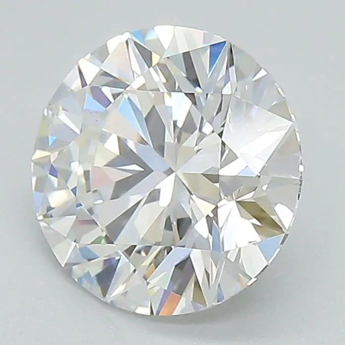 Lab-Grown Round Diamond - 3.07 Carats, F Color, VVS2 Clarity - Sustainable Luxury and Dazzling Brilliance-IGI·Certified