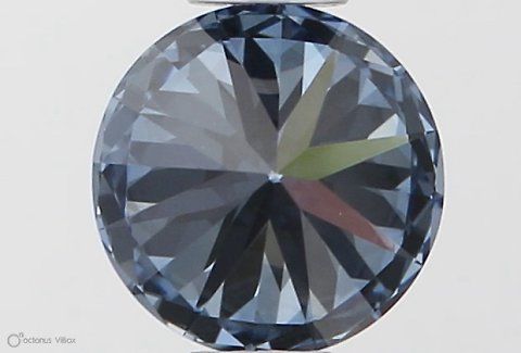 Lab-Grown ROUND Diamond - 0.5 Carat, Fancy Vivid Blue Color, VVS2 Clarity | Sustainable Luxury, Dazzling Brilliance | IGI | Certified LG564379298