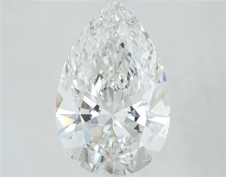 Lab-Grown Pear Diamond - 3.04 Carats, F Color, VVS2 Clarity - Sustainable Luxury and Dazzling Brilliance-IGI·Certified