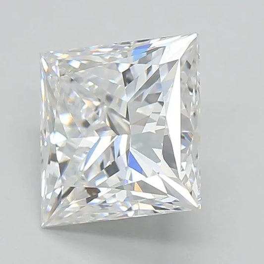 Lab-Grown Princess Diamond - 2.54 Carats, E Color, VVS2 Clarity - Sustainable Luxury and Dazzling Brilliance-IGI·Certified