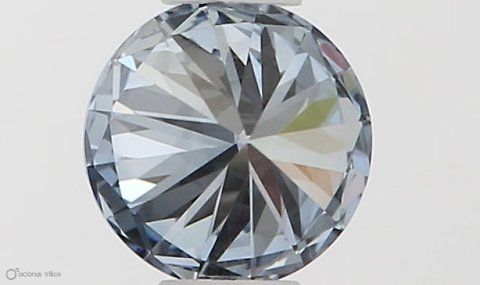 Lab-Grown ROUND Diamond - 0.33 Carat, Fancy Intense Blue Color, VVS1 Clarity | Sustainable Luxury, Dazzling Brilliance | IGI | Certified LG581331210