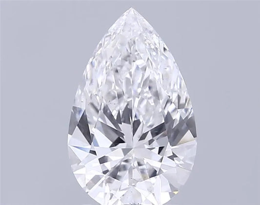 Lab-Grown Pear Diamond - 2.51 Carats, E Color, VS2 Clarity - Sustainable Luxury and Dazzling Brilliance-IGI·Certified