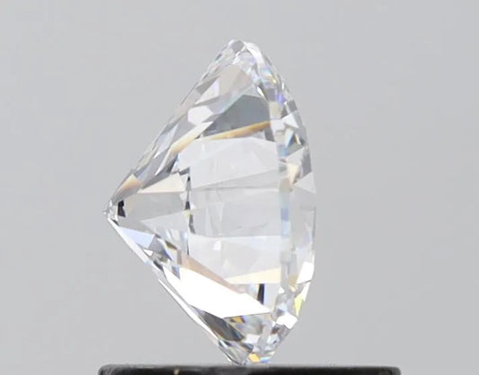 Lab-Grown Round Diamond - 1.03 Carats, D Color, VVS2 Clarity - Sustainable Luxury and Dazzling Brilliance-IGI·Certified