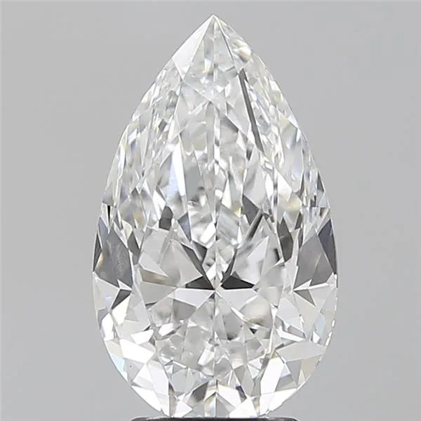 Lab-Grown Pear Diamond - 3.51 Carats, E Color, VS1 Clarity - Sustainable Luxury and Dazzling Brilliance-IGI·Certified