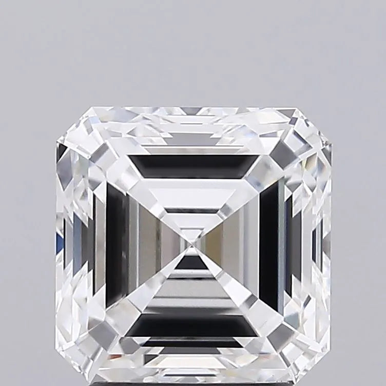 Lab-Grown Asscher Diamond - 2.51 Carats, E Color, VVS2 Clarity - Sustainable Luxury and Dazzling Brilliance-IGI·Certified