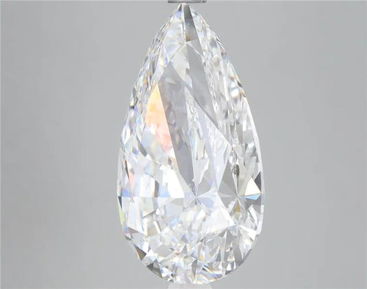 Lab-Grown Pear Diamond - 5.01 Carats, E Color, VVS2 Clarity - Sustainable Luxury and Dazzling Brilliance-IGI·Certified