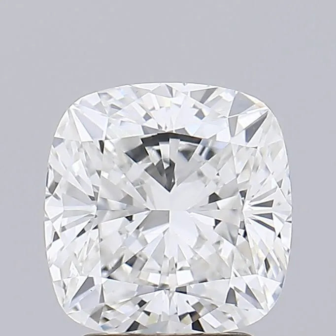 Lab-Grown Cushion Diamond - 2.55 Carats, E Color, VVS2 Clarity - Sustainable Luxury and Dazzling Brilliance-IGI·Certified