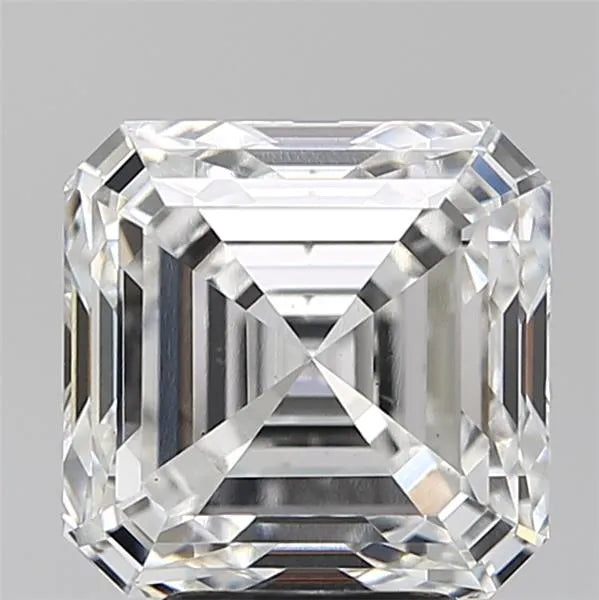 Lab-Grown Asscher Diamond - 5.02 Carats, F Color, VS2 Clarity - Sustainable Luxury and Dazzling Brilliance-IGI·Certified