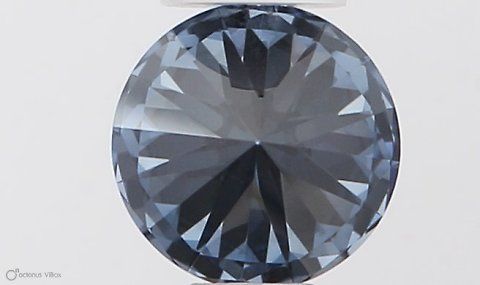 Lab-Grown ROUND Diamond - 0.4 Carat, Fancy Vivid Blue Color, VVS2 Clarity | Sustainable Luxury, Dazzling Brilliance | IGI | Certified LG564379159