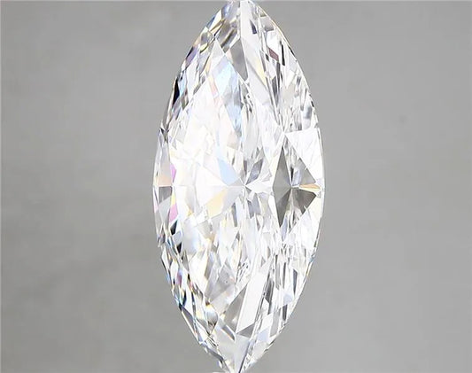 Lab-Grown Marquise Diamond - 3.55 Carats, D Color, VS1 Clarity - Sustainable Luxury and Dazzling Brilliance-IGI·Certified