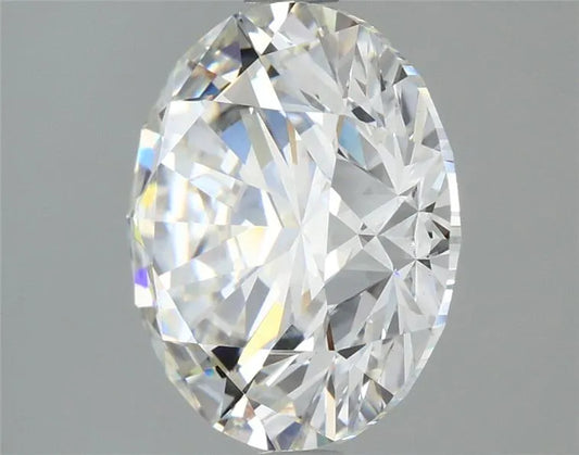 Lab-Grown Round Diamond - 4.05 Carats, E Color, VVS2 Clarity - Sustainable Luxury and Dazzling Brilliance-IGI·Certified