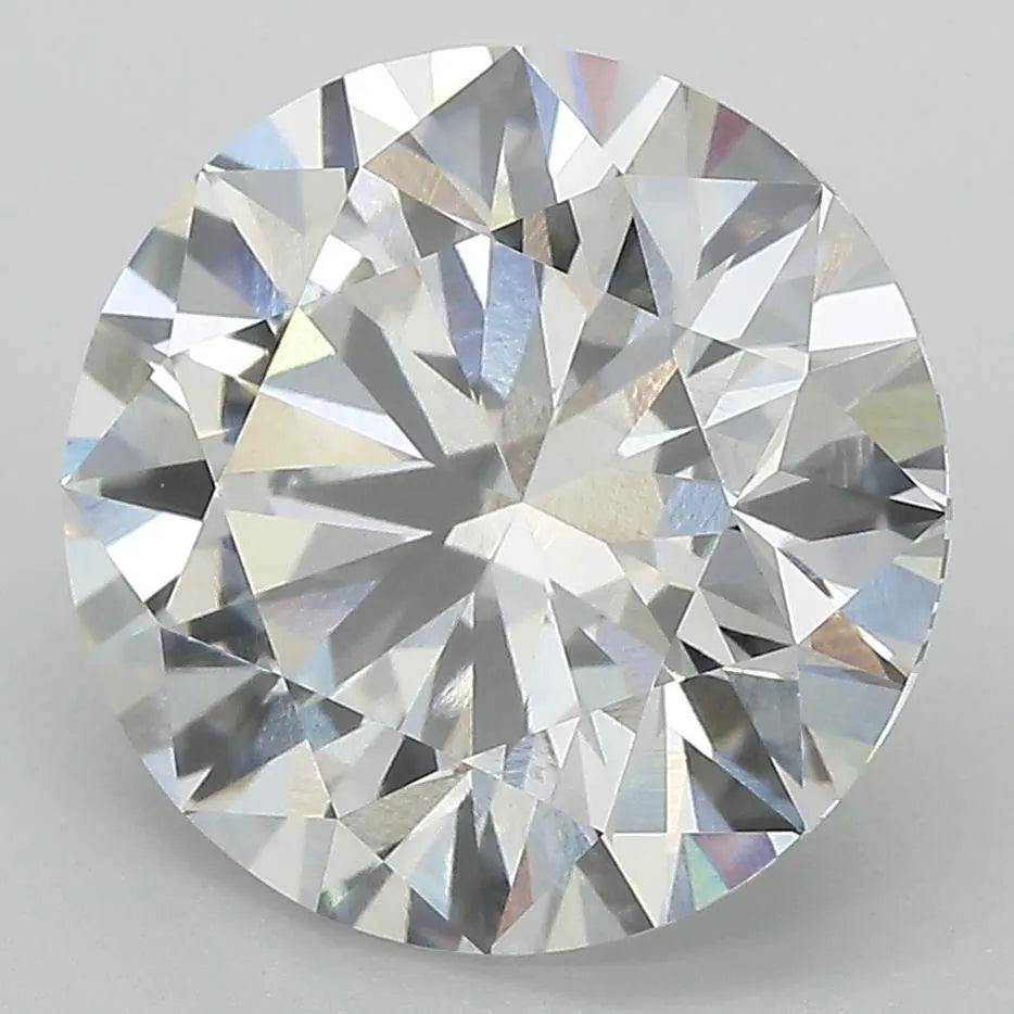 Lab-Grown Round Diamond - 6.33 Carats, F Color, VVS2 Clarity - Sustainable Luxury and Dazzling Brilliance-IGI·Certified