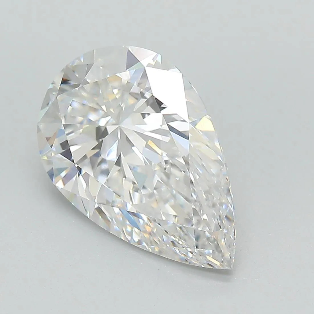 Lab-Grown Pear Diamond - 3.51 Carats, E Color, VVS2 Clarity - Sustainable Luxury and Dazzling Brilliance-GIA·Certified