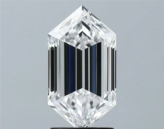 Lab-Grown Asscher Diamond - 2.45 Carats, D Color, VVS2 Clarity - Sustainable Luxury and Dazzling Brilliance-GIA·Certified