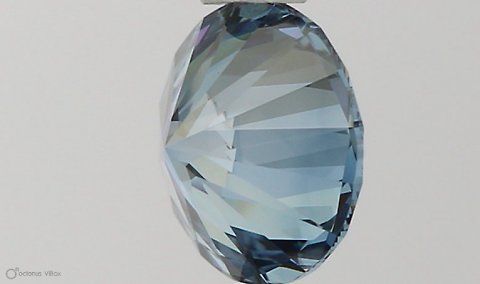 Lab-Grown ROUND Diamond - 0.7 Carat, Fancy Vivid Blue Color, VS1 Clarity | Sustainable Luxury, Dazzling Brilliance | IGI | Certified LG581331135