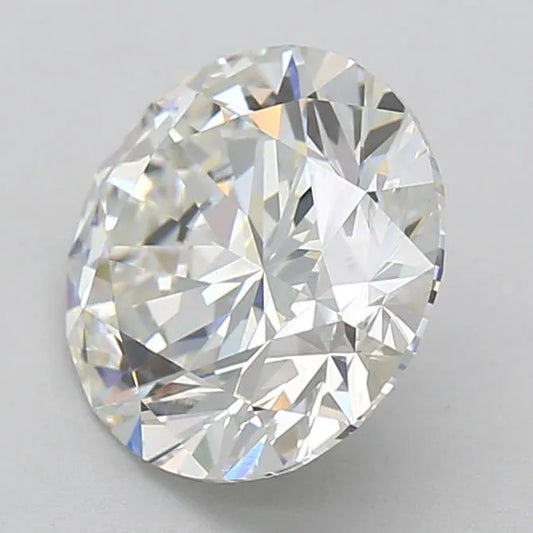 Lab-Grown Round Diamond - 3.51 Carats, F Color, VVS2 Clarity - Sustainable Luxury and Dazzling Brilliance-IGI·Certified